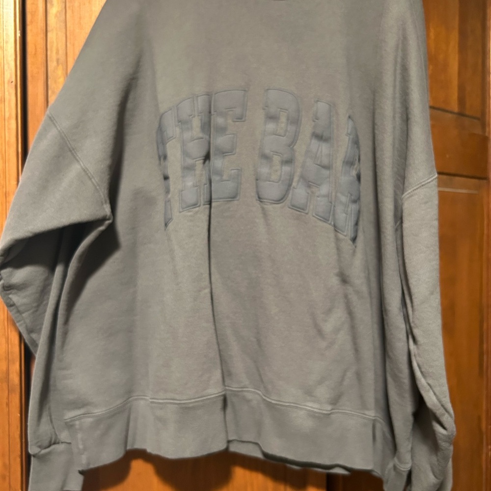 The Bar Gray Women's Crewneck Sweater